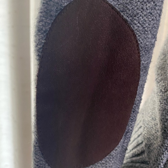For the Republic gray sweater patched elbows. (Under dress not included) - Picture 4 of 5